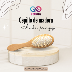 Cepillo de madera antri frizz